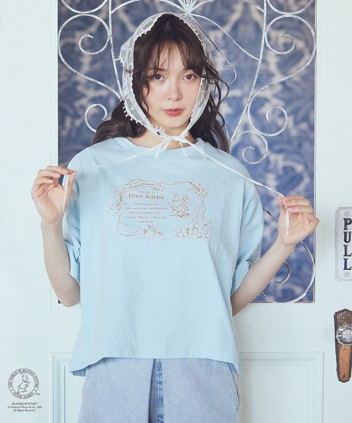 【アースミュージックアンドエコロジー/earth music&ecology】のPeter Rabbit /earth フルーツT インテリア・キッズ・メンズ・レディースファッション・服の通販 founy(ファニー) https://founy.com/ ファッション Fashion レディースファッション Ladies' Fashion Online トップス・カットソー Tops/Tshirt シャツ/ブラウス Shirts/Blouses ロング / Tシャツ T-Shirts カットソー Cut and Sewn おすすめ Recommend カットソー Cut And Sew デニム Denim 夏 Summer 春 Spring S/S・春夏 Ss・Spring/Summer |ID: prp329100004570735 ipo3291000000032340393