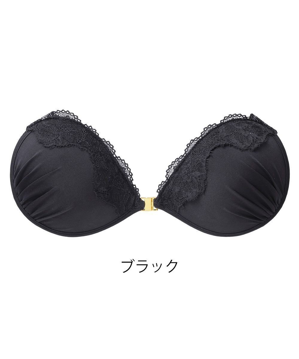 【ブラデリス ニューヨーク/BRADELIS New York】の【NuBra / ナチュラルタイプ】ヌーブラ・エアーライト エリーズ インテリア・キッズ・メンズ・レディースファッション・服の通販 founy(ファニー) 　ファッション　Fashion　レディースファッション　Fashion for Women　アンダー　Underwear Essentials　オイル　Body Oil　春　Spring　キャミソール　Camisole, Spaghetti Strap Top　コレクション　Collection, Seasonal Line　軽量　Lightweight, Ultra Light　ショルダー　Shoulder, Shoulder Strap　シリコン　Silicone, Silicone Material　タオル　Towel, Bath Towel　ドレス　Dress, One-Piece　人気　Popular, Best Seller　パイピング　Piping, Trim Design　フィット　Fit, Slim Fit　フォルム　Silhouette, Form　ブラジャー　Bra, Lingerie　ランジェリー　Lingerie, Intimate Wear　レース　Lace, Lace Fabric　S/S・春夏　SS, Spring/Summer, Warm Season　おすすめ　Recommended / Our Picks　夏　Summer　結婚式　Wedding　ブラック|ID: prp329100004570745 ipo3291000000032725513
