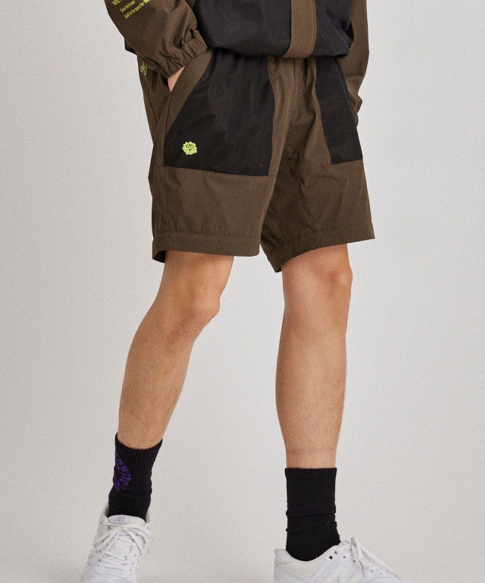【ピーダブリュサーキュラス/PW CIRCULUS / MEN】の【撥水加工/軽量/ストレッチ】【MEN】デタッチャブルパンツ インテリア・キッズ・メンズ・レディースファッション・服の通販 founy(ファニー) 　ファッション　Fashion　メンズファッション　Fashion for Men　ボトムス　Bottoms　軽量　Lightweight, Ultra Light　シャーリング　Shirring, Ruched　ショーツ　Shorts, Short Pants　ショート　Short, Short Length　スタイリッシュ　Stylish, Fashionable　ストレッチ　Stretch, Stretchy Fabric　定番　Standard, Basic Item　ポケット　Pocket, Pocket Detail　メッシュ　Mesh, Net Fabric　ワイド　Wide, Wide Fit　A/W・秋冬　Autumn/Winter　2024年　2024　ゴルフ　Golf　2024-2025秋冬・A/W　Autumn/Winter 2024–25 AW24–25　カーキ系|ID: prp329100004571716 ipo3291000000032719268