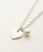 【ヨア/yoaa】のシルバー925 ハートパールネックレス シルバー925|ID: prp329100004571735 ipo3291000000032440056