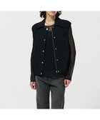 【グレース コンチネンタル/GRACE CONTINENTAL】のマットツイルタックジレ ブラック|ID: prp329100004571744 ipo3291000000034410809