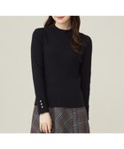 【エニィ スィス/any SiS】の【洗える】リブインナー ニット ブラック|ID: prp329100004571937 ipo3291000000034473896