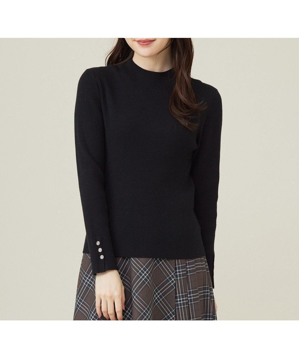 【エニィ スィス/any SiS】の【洗える】リブインナー ニット インテリア・キッズ・メンズ・レディースファッション・服の通販 founy(ファニー) ファッション Fashion レディースファッション Fashion for Women トップス・カットソー Cut & Sew Tops ニット Knit Tops & Sweaters インナー Innerwear コンパクト Compact, Small Size セーター Sweater, Knitwear フィット Fit, Slim Fit ベーシック Basic, Essential ボトルネック Bottle Neck, Mock Neck リブニット Rib Knit, Ribbed Knit エレガント 上品 Elegant 洗える Machine Washable A/W・秋冬 Autumn/Winter ブラック|ID: prp329100004571937 ipo3291000000034473896