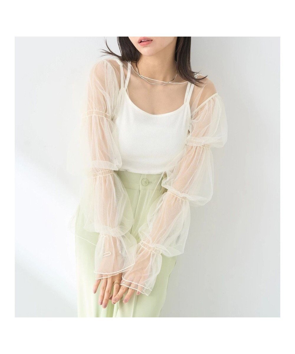 【アースミュージックアンドエコロジー/earth music&ecology】の袖デザインシアープルオーバー インテリア・キッズ・メンズ・レディースファッション・服の通販 founy(ファニー) ファッション Fashion レディースファッション Fashion for Women トップス・カットソー Cut & Sew Tops シャツ・ブラウス・オフィスカジュアル Elegant Blouses & Button-Ups ロングTシャツ・Tシャツ Longline T-Shirts & Tees カジュアルプルオーバー・ニットトップス Pullovers & Knit Tops / Casual Pullovers カットソー・ベーシックTシャツ Cut-and-Sewn Tops / Stretch Tees & Basics カットソー Cut and Sewn Top シアー Sheer, See-Through シャーリング Shirring, Ruched スリーブ Sleeve, Long Sleeve / Short Sleeve フィット Fit, Slim Fit フォルム Silhouette, Form ベーシック Basic, Essential ポケット Pocket, Pocket Detail ラウンド Round, Round Neck A/W・秋冬 Autumn/Winter Ivory|ID: prp329100004572077 ipo3291000000033684350