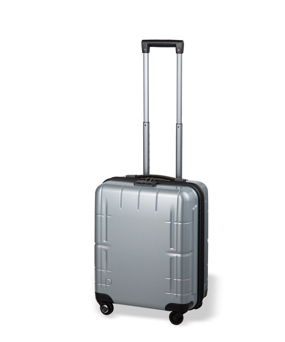 【エースバッグズアンドラゲッジ/ACE BAGS & LUGGAGE】のproteca スタリアVsD スーツケース 37L 機内持ち込み キャスターストッパー 08211 プロテカ インテリア・キッズ・メンズ・レディースファッション・服の通販 founy(ファニー) 　ファッション　Fashion　レディースファッション　Fashion for Women　スーツ　Business Suits & Workwear　コンパクト　Compact, Small Size　軽量　Lightweight, Ultra Light　シンプル　Simple, Minimal　トラベル　Travel, Travel Gear　なめらか　Smooth, Silky Texture　フォルム　Silhouette, Form　メッシュ　Mesh, Net Fabric　メンズ　Men's, Menswear　リュック　Backpack, Rucksack　再入荷　Restock / Back in Stock　日本製　Made In Japan　旅行　Travel　スーツケース キャリーケース　Suitcase / Carry Case　ダークシルバー|ID: prp329100004572142 ipo3291000000035634743