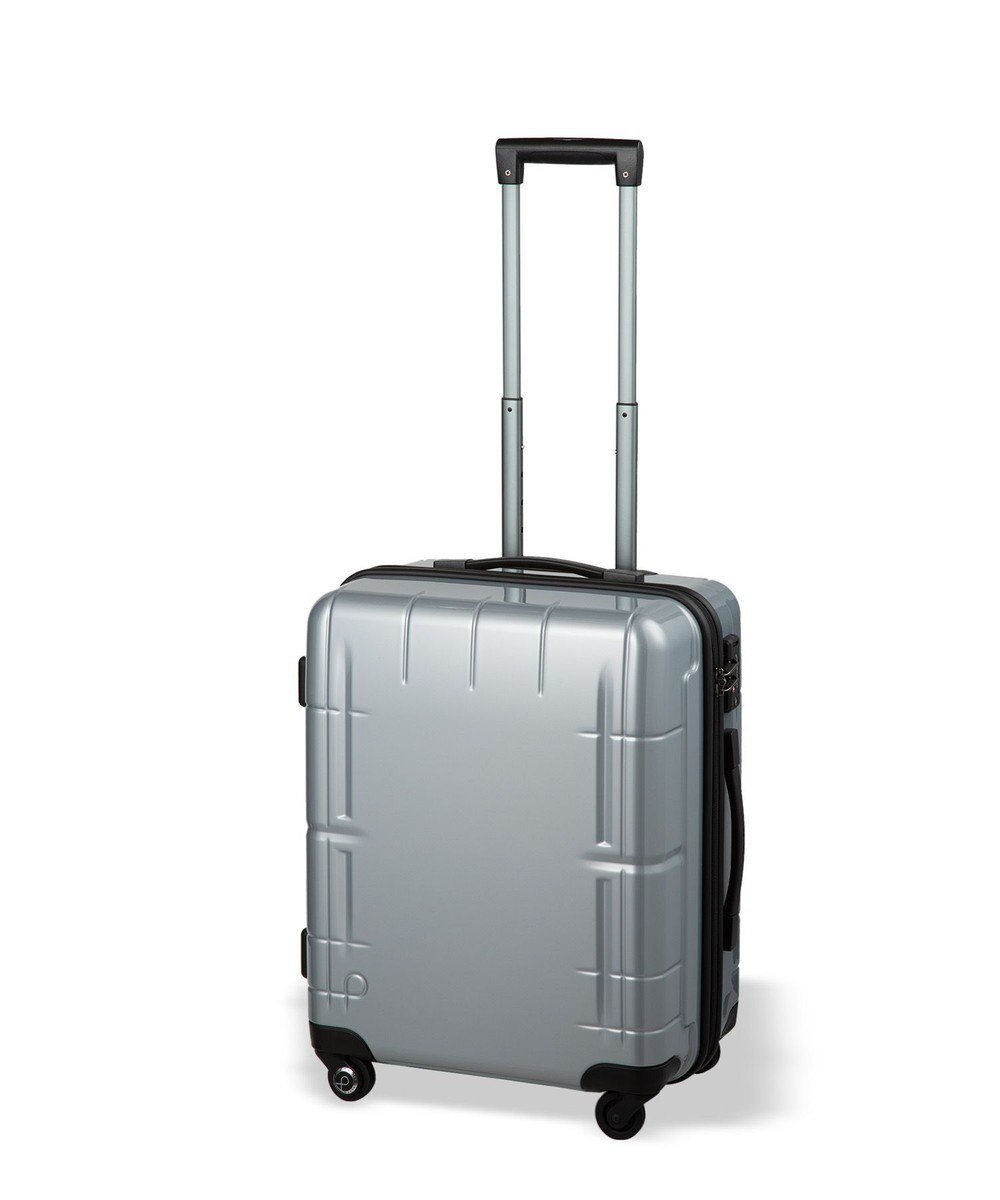 【エースバッグズアンドラゲッジ/ACE BAGS & LUGGAGE】のproteca スタリアVsD スーツケース 53L キャスターストッパー 08212 プロテカ インテリア・キッズ・メンズ・レディースファッション・服の通販 founy(ファニー) 　ファッション　Fashion　レディースファッション　Ladies' Fashion Online　スーツ　Suits　コンパクト　Compact　軽量　Lightweight　シンプル　Simple　トラベル　Travel　なめらか　Smooth　フォルム　Form　メッシュ　Mesh　メンズ　Mens　リゾート　Resort　リュック　Ruck Sack　再入荷　Restock/Back In Stock/Re Arrival　おすすめ　Recommend　日本製　Made In Japan　旅行　Travel　スーツケース キャリーケース　Suitcase　ダークシルバー|ID: prp329100004572143 ipo3291000000032354438