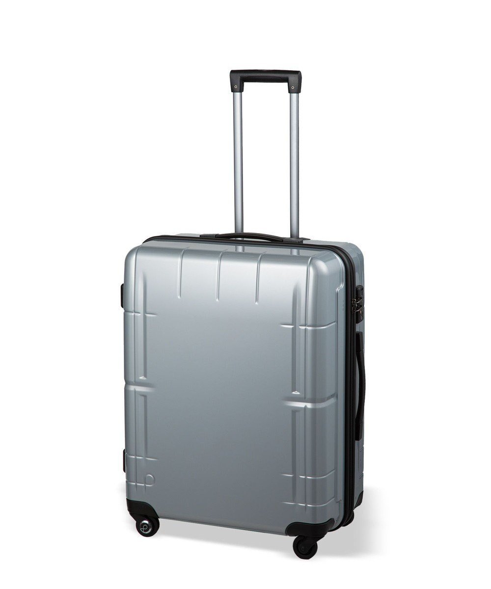 【エースバッグズアンドラゲッジ/ACE BAGS & LUGGAGE】のproteca スタリアVsD スーツケース 82L キャスターストッパー 08214 プロテカ インテリア・キッズ・メンズ・レディースファッション・服の通販 founy(ファニー) ファッション Fashion レディースファッション Fashion for Women スーツ Business Suits & Workwear 軽量 Lightweight, Ultra Light なめらか Smooth, Silky Texture フォルム Silhouette, Form メッシュ Mesh, Net Fabric リゾート Resort, Vacation Style 再入荷 Restock / Back in Stock おすすめ Recommended / Our Picks 日本製 Made In Japan 旅行 Travel スーツケース キャリーケース Suitcase / Carry Case ダークシルバー|ID: prp329100004572144 ipo3291000000035927441