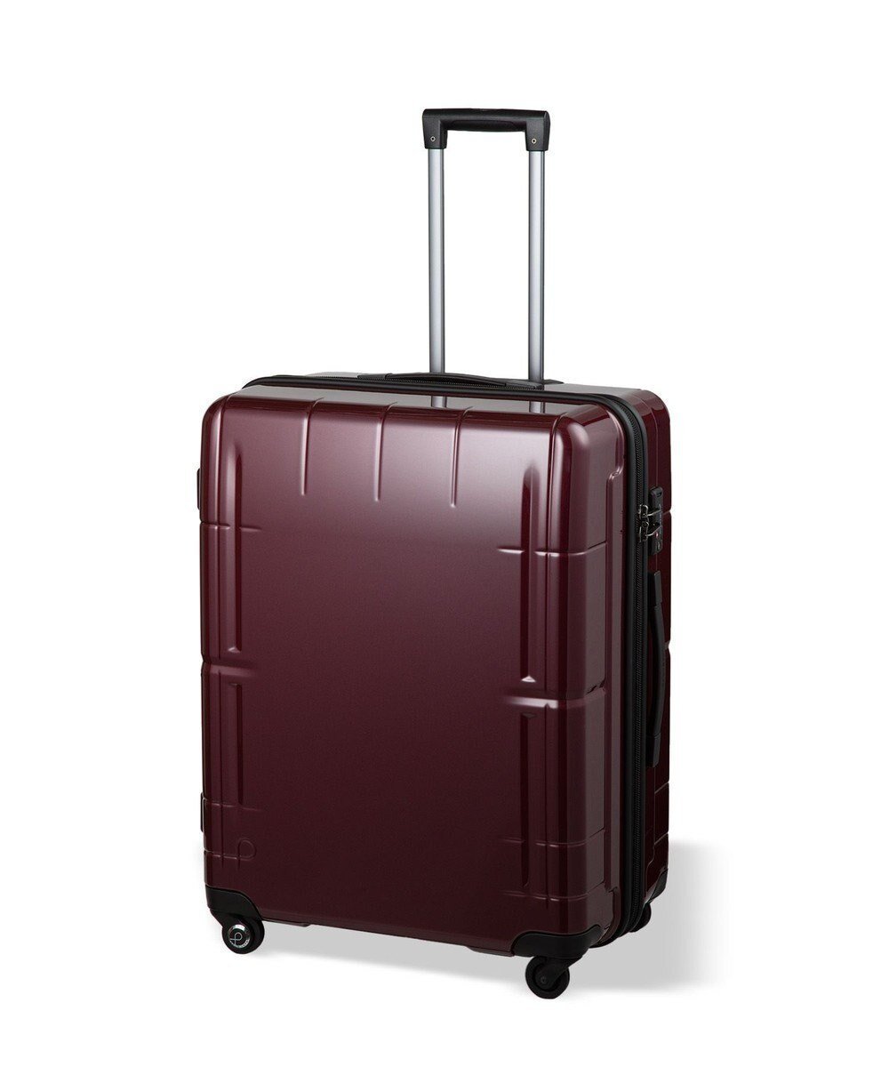 【エースバッグズアンドラゲッジ/ACE BAGS & LUGGAGE】のproteca スタリアVsD スーツケース 104L キャスターストッパー 08215 プロテカ インテリア・キッズ・メンズ・レディースファッション・服の通販 founy(ファニー) 　ファッション　Fashion　レディースファッション　Ladies' Fashion Online　スーツ　Suits　軽量　Lightweight　シンプル　Simple　トラベル　Travel　なめらか　Smooth　フォルム　Form　メッシュ　Mesh　メンズ　Mens　リゾート　Resort　リュック　Ruck Sack　再入荷　Restock/Back In Stock/Re Arrival　おすすめ　Recommend　日本製　Made In Japan　旅行　Travel　スーツケース キャリーケース　Suitcase　ワイン|ID: prp329100004572146 ipo3291000000032354482