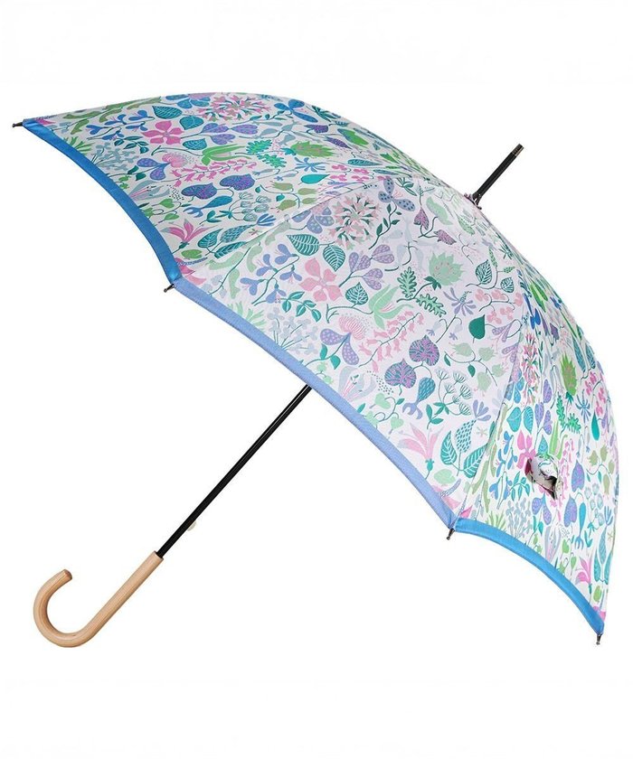 【槇田商店/Makita shoten】の新柄登場 【晴雨兼用 UVカット】Stig Lindberg HERBARIUM BRIGHT ライトブルー 長傘 インテリア・キッズ・メンズ・レディースファッション・服の通販 founy(ファニー) https://founy.com/ ファッション Fashion レディースファッション Fashion for Women レイングッズ・傘・晴雨兼用傘 Umbrellas & Rain Gear 傘 Umbrella, Parasol スポーツ Sports, Activewear 人気 Popular, Best Seller ブライト Bright, Shiny 日傘 Parasol, UV Umbrella エレガント 上品 Elegant |ID: prp329100004572163 ipo3291000000032724871