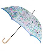 【槇田商店/Makita shoten】の新柄登場 【晴雨兼用 UVカット】Stig Lindberg HERBARIUM BRIGHT ライトブルー 長傘 水色|ID: prp329100004572163 ipo3291000000032724872
