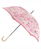 【槇田商店/Makita shoten】の新柄登場 【晴雨兼用 UVカット】Stig Lindberg HERBARIUM BRIGHT ピンク 長傘 ピンク|ID: prp329100004572165 ipo3291000000032724874