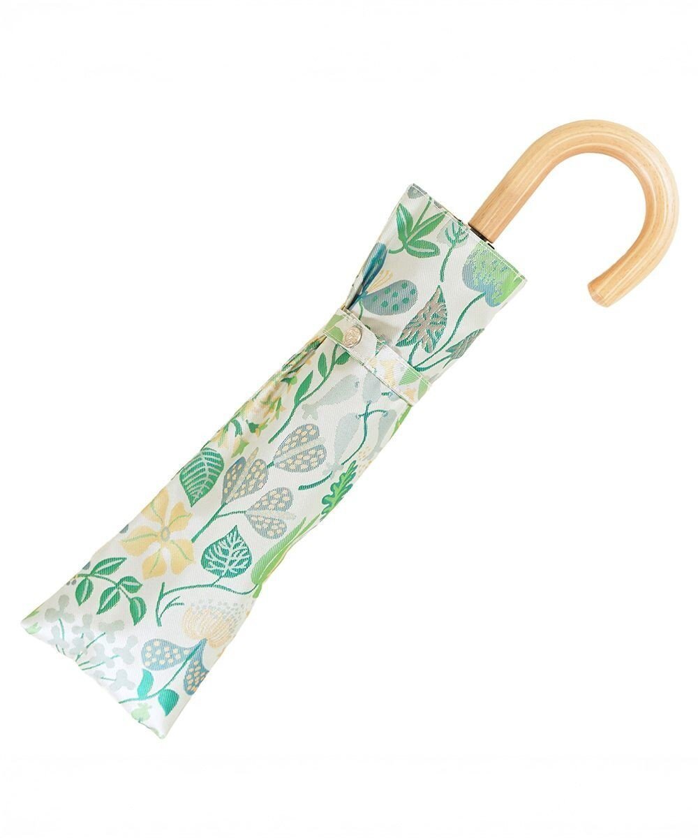 【槇田商店/Makita shoten】の新柄登場 【晴雨兼用 UVカット】Stig Lindberg HERBARIUM BRIGHT ライムグリーン 折りたたみ傘 インテリア・キッズ・メンズ・レディースファッション・服の通販 founy(ファニー) 　ファッション　Fashion　レディースファッション　Fashion for Women　レイングッズ・傘・晴雨兼用傘　Umbrellas & Rain Gear　傘　Umbrella, Parasol　スポーツ　Sports, Activewear　人気　Popular, Best Seller　ブライト　Bright, Shiny　日傘　Parasol, UV Umbrella　エレガント 上品　Elegant　ライム|ID: prp329100004572173 ipo3291000000032724891