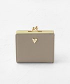【トッカ/TOCCA】のPIECE OF LOVE BIFOLD WALLET 2つ折り財布 ベージュ系|ID: prp329100004572188 ipo3291000000032354862