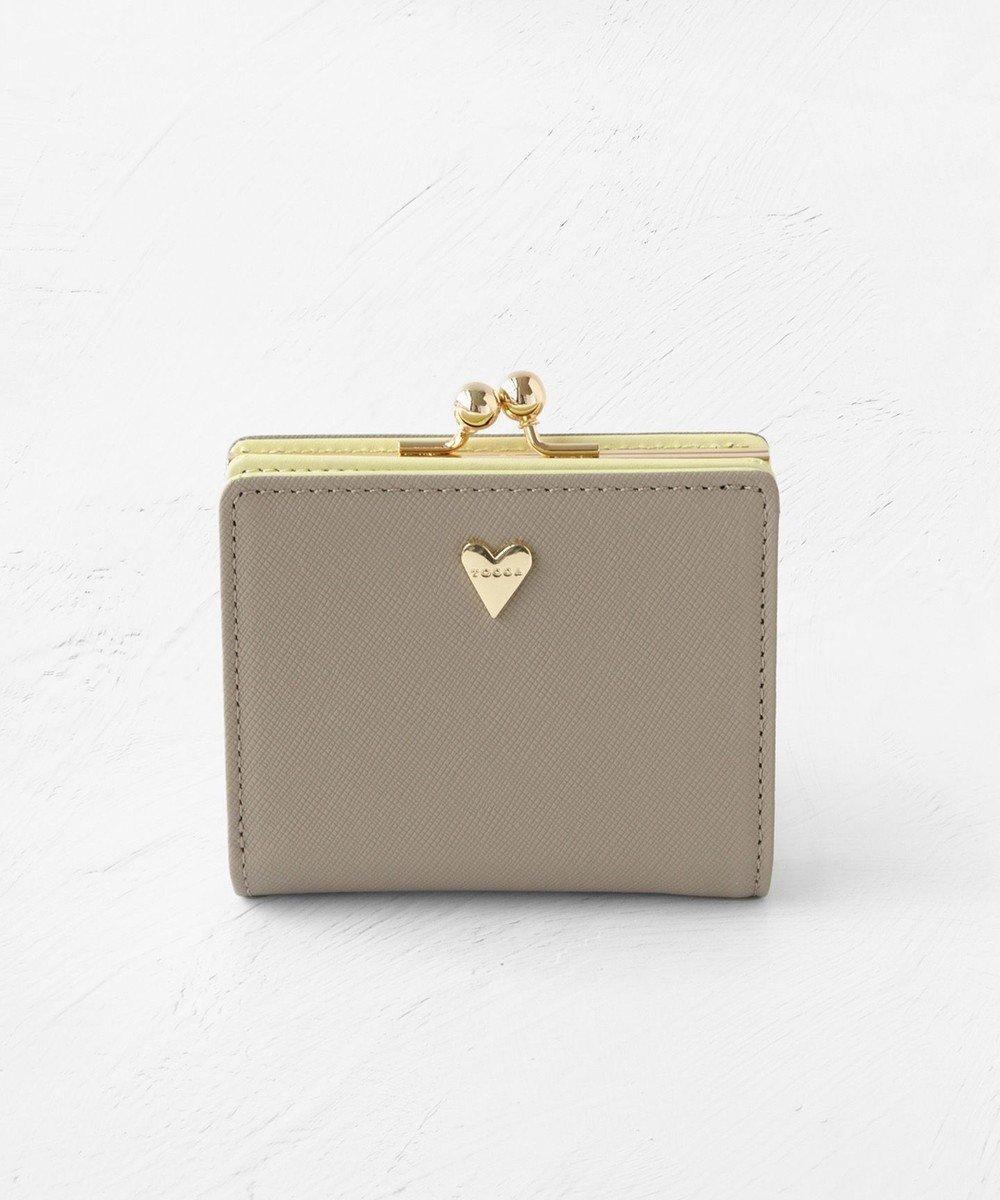 【トッカ/TOCCA】のPIECE OF LOVE BIFOLD WALLET 2つ折り財布 インテリア・キッズ・メンズ・レディースファッション・服の通販 founy(ファニー) 　ファッション　Fashion　レディースファッション　Ladies' Fashion Online　財布　Wallets　アシンメトリー　Asymmetry　ウォレット　Wallet　コンパクト　Compact　シンプル　Simple　財布　Wallet　フォルム　Form　ポケット　Pocket　メタル　Metal　モダン　Modern　モチーフ　Motif　リュクス　Luxe　A/W・秋冬　Aw・Autumn/Winter・Fw・Fall-Winter　冬　Winter　おすすめ　Recommend　ベージュ系|ID: prp329100004572188 ipo3291000000032354862