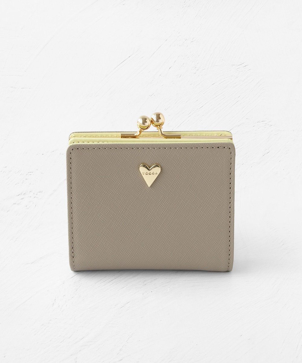 【トッカ/TOCCA】のPIECE OF LOVE BIFOLD WALLET 2つ折り財布 インテリア・キッズ・メンズ・レディースファッション・服の通販 founy(ファニー) 　ファッション　Fashion　レディースファッション　Fashion for Women　ミニ財布・二つ折り財布　Wallets & Card Cases　アシンメトリー　Asymmetrical Style　ウォレット　Wallet　コンパクト　Compact, Small Size　シンプル　Simple, Minimal　財布　Wallet, Purse　フォルム　Silhouette, Form　ポケット　Pocket, Pocket Detail　メタル　Metal, Metal Parts　モダン　Modern, Contemporary　モチーフ　Motif, Design Theme　リュクス　Luxury, Elegant, High-End, Chic　A/W・秋冬　Autumn/Winter　冬　Winter / This Winter　おすすめ　Recommended / Our Picks　ベージュ系|ID: prp329100004572188 ipo3291000000033499297