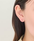 【フィービィー/phoebe】の【金属アレルギー対応】プチフラワービジュースタッドピアス ピンク ピンク|ID: prp329100004572206 ipo3291000000032724148