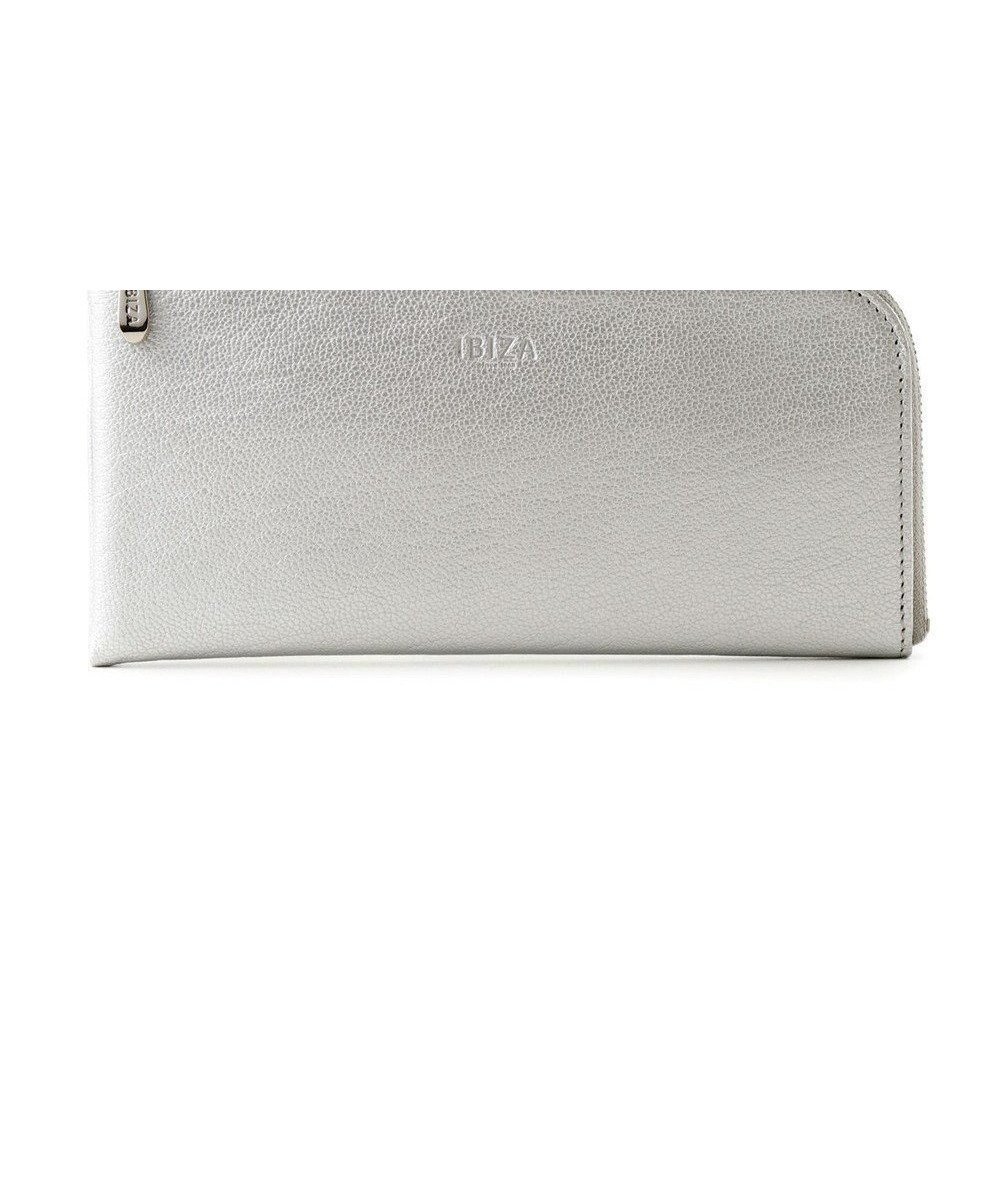 【イビサ/IBIZA】のやぎ革 L字ファスナー長財布 インテリア・キッズ・メンズ・レディースファッション・服の通販 founy(ファニー) ファッション Fashion レディースファッション Fashion for Women ミニ財布・二つ折り財布 Wallets & Card Cases 財布 Wallet, Purse ポケット Pocket, Pocket Detail シルバー|ID: prp329100004572231 ipo3291000000033658067