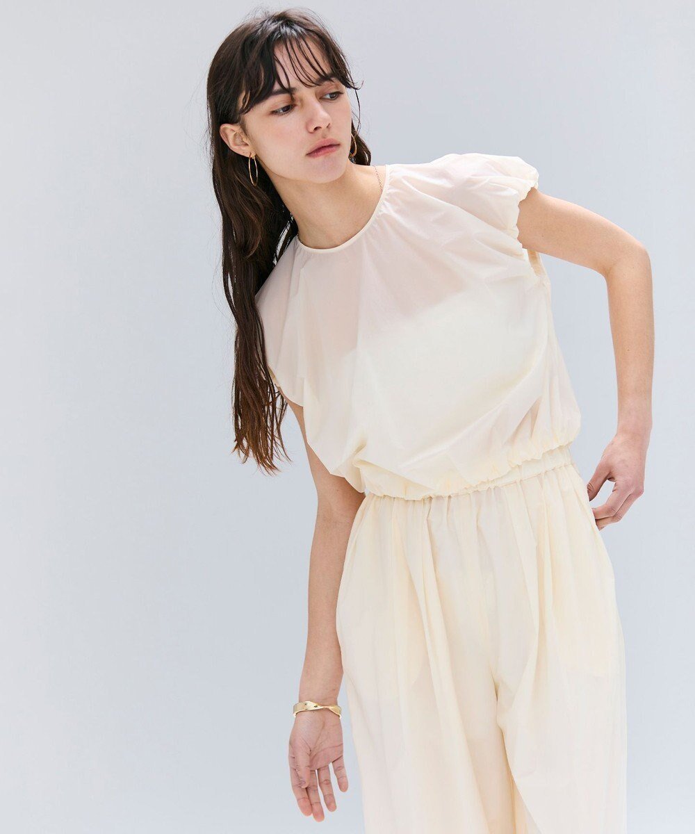 【ベイジ,/BEIGE,】の【洗える/セットアップ対応】SPIGA / バルーンスリーブブラウス 人気、トレンドファッション・服の通販 founy(ファニー) 　ファッション　Fashion　レディースファッション　WOMEN　トップス・カットソー　Tops/Tshirt　シャツ/ブラウス　Shirts/Blouses　セットアップ　Setup　トップス　Tops　アクセサリー　Accessories　エアリー　Airy　春　Spring　洗える　Washable　ギャザー　Gather　スタイリッシュ　Stylish　ストレッチ　Stretch　セットアップ　Set Up　タフタ　Taffeta　デニム　Denim　バルーン　Balloon　パウダー　Powder　ロング　Long　S/S・春夏　Ss・Spring/Summer　NEW・新作・新着・新入荷　New Arrivals　夏　Summer　エレガント 上品　Elegant　 other-1|ID: prp329100004572248 ipo3291000000032355211