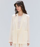 【ベイジ,/BEIGE,】の【洗える/セットアップ対応】SPIGA / ショールカラーライトジャケット 人気、トレンドファッション・服の通販 founy(ファニー) ファッション Fashion レディースファッション WOMEN アウター Coat Outerwear ジャケット Jackets テーラードジャケット Tailored Jackets 春 Spring 洗える Washable カットソー Cut And Sew カーディガン Cardigan コンパクト Compact ジャケット Jacket ストレッチ Stretch セットアップ Set Up タフタ Taffeta パウダー Powder ポケット Pocket リラックス Relax S/S・春夏 Ss・Spring/Summer NEW・新作・新着・新入荷 New Arrivals 夏 Summer 旅行 Travel エレガント 上品 Elegant |ID:prp329100004572250