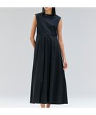 【ベイジ,/BEIGE,】の【洗える/セットアップ対応】SPIGA / ジャージーコンビフレアワンピース Black|ID: prp329100004572251 ipo3291000000033604001