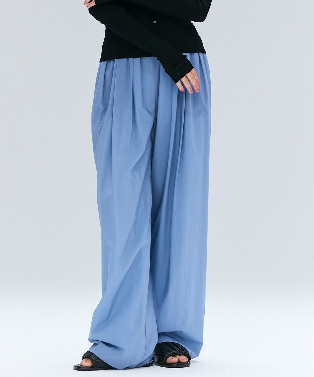 【ベイジ,/BEIGE,】の【洗える/セットアップ対応】SPIGA / イージータックワイドパンツ インテリア・キッズ・メンズ・レディースファッション・服の通販 founy(ファニー) ファッション Fashion レディースファッション Fashion for Women セットアップ Matching Sets レディースパンツ・ボトムス Pants & Trousers / Bottoms 春 Spring 洗える Machine Washable カットソー Cut and Sewn Top ギャザー Gathered, Ruffled ジャケット Jacket, Outerwear ストレッチ Stretch, Stretchy Fabric セットアップ Set-Up, Coordinated Outfit タフタ Taffeta, Structured Fabric パウダー Powder, Soft Tone リラックス Relax, Relaxed Fit ワイド Wide, Wide Fit S/S・春夏 SS, Spring/Summer, Warm Season おすすめ Recommended / Our Picks 夏 Summer 旅行 Travel エレガント 上品 Elegant Sky|ID: prp329100004572252 ipo3291000000033658085