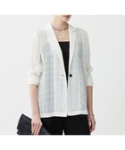【アイシービー/iCB】のスクエアチェックレノクロス レースジャケット 人気、トレンドファッション・服の通販 founy(ファニー) ファッション Fashion レディースファッション Fashion for Women アウター Coat / Outerwear Collection レディースジャケット・軽アウター Jackets テーラードジャケット / 通勤・きれいめスタイル Tailored Jackets & Blazers 春 Spring ジャケット Jacket, Outerwear スクエア Square, Square Shape ストレート Straight, Straight Cut セットアップ Set-Up, Coordinated Outfit チェック Check, Plaid, Tartan バランス Balance, Style Balance レース Lace, Lace Fabric ワイド Wide, Wide Fit S/S・春夏 SS, Spring/Summer, Warm Season おすすめ Recommended / Our Picks 夏 Summer エレガント 上品 Elegant 2025年 2025 2025春夏・S/S Spring/Summer 2025 SS25 thumbnail オフホワイト系|ID: prp329100004572265 ipo3291000000033376084
