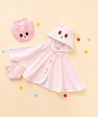 【ミキハウスホットビスケッツ/MIKI HOUSE HOT BISCUITS / KIDS】のキャラクターポンチョ&小物ギフトセット【BOX付き】 ピンク|ID: prp329100004573085 ipo3291000000033440074