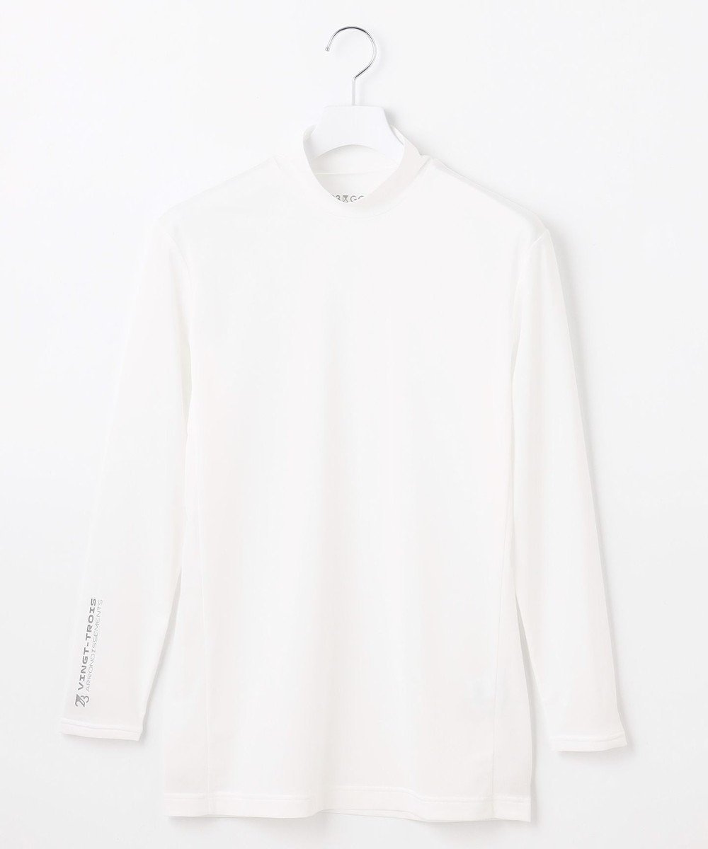 【23区 ゴルフ/23区GOLF / MEN】の【MEN】【吸水速乾/UVカット】30dカノコハイネックインナー 人気、トレンドファッション・服の通販 founy(ファニー) 　ファッション　Fashion　メンズファッション　Men's Style Online　ゴルフ　Golf　アンダー　Under　インナー　Inner　シンプル　Simple　スポーティ　Sporty　ポロシャツ　Polo Shirt　吸水　Water Absorption　定番　Standard　 other-1|ID: prp329100004573098 ipo3291000000032587298
