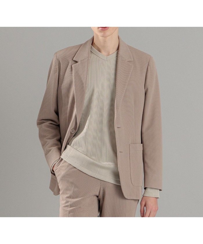 【ジョゼフ オム/JOSEPH HOMME / MEN】のソフトタックジャージー ジャケット インテリア・キッズ・メンズ・レディースファッション・服の通販 founy(ファニー) https://founy.com/ ファッション Fashion メンズファッション Fashion for Men アウター Men's Coats Outerwear テーラードジャケット Tailored Jackets & Blazers おすすめ Recommended / Our Picks ジャケット Jacket, Outerwear セットアップ Set-Up, Coordinated Outfit トレンド Trend, Trending Now パッチ Patch, Appliqué プレーン Plain, Simple ボトム Bottoms, Lower Wear ポケット Pocket, Pocket Detail リラックス Relax, Relaxed Fit エレガント 上品 Elegant 夏 Summer 春 Spring S/S・春夏 SS, Spring/Summer, Warm Season |ID: prp329100004573105 ipo3291000000033868945