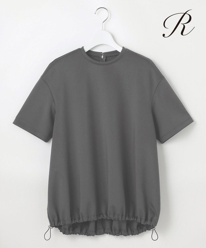 【23区/NIJYUSANKU】の【R(アール)】スキューバジャージー ブラウス インテリア・キッズ・メンズ・レディースファッション・服の通販 founy(ファニー) https://founy.com/ ファッション Fashion レディースファッション Ladies' Fashion Online トップス・カットソー Tops/Tshirt シャツ/ブラウス Shirts/Blouses 春 Spring コンシャス Conscious ストレッチ Stretch ドレープ Drape ドローストリング Drawstring 人気 Popularity フィット Fit ブラウジング Browsing 半袖 Short Sleeve S/S・春夏 Ss・Spring/Summer おすすめ Recommend 夏 Summer 2025年 2025 2025春夏・S/S Ss,Spring/Summer,2025 |ID: prp329100004573121 ipo3291000000032364464