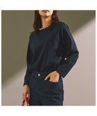 【自由区/JIYU-KU】の【カタログ掲載・洗える】パールディティールプルオーバー ニット ネイビー|ID: prp329100004573122 ipo3291000000032651046