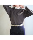 【自由区/JIYU-KU】の【カタログ掲載・洗える】パールディティールプルオーバー ニット ダークグレー|ID: prp329100004573122 ipo3291000000032651048