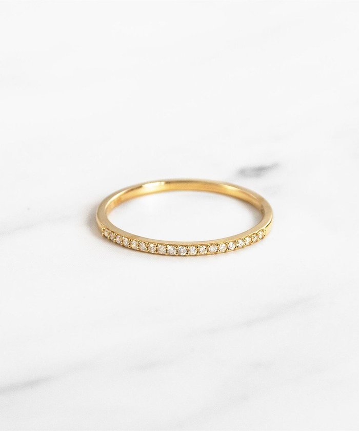 【トッカ/TOCCA】の【WEB限定】LUCE RING K10 ダイヤモンド 指輪 インテリア・キッズ・メンズ・レディースファッション・服の通販 founy(ファニー) https://founy.com/ ファッション Fashion レディースファッション Fashion for Women アクセサリー Fashion Accessories ダイヤモンド Diamond, Brilliant Cut ポーチ Pouch, Small Case 再入荷 Restock / Back in Stock おすすめ Recommended / Our Picks |ID: prp329100004573124 ipo3291000000033347771