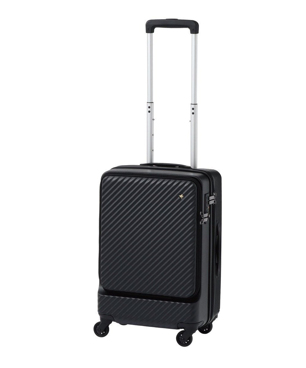 【エースバッグズアンドラゲッジ/ACE BAGS & LUGGAGE】のHaNT ハントマイン スーツケース 34L フロントポケット 1-2泊用 機内持込み対応サイズ 05744 ハント 人気、トレンドファッション・服の通販 founy(ファニー) 　ファッション　Fashion　レディースファッション　Fashion for Women　スーツ　Business Suits & Workwear　傘　Umbrella, Parasol　シューズ　Shoes, Footwear　フロント　Front, Front Design　プリント　Print, Printed Pattern　ポケット　Pocket, Pocket Detail　ポーチ　Pouch, Small Case　おすすめ　Recommended / Our Picks　旅行　Travel　スーツケース キャリーケース　Suitcase / Carry Case　 other-1|ID: prp329100004573125 ipo3291000000032695541