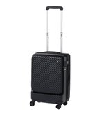 【エースバッグズアンドラゲッジ/ACE BAGS & LUGGAGE】のHaNT ハントマイン スーツケース 34L フロントポケット 1-2泊用 機内持込み対応サイズ 05744 ハント パンジーブラック|ID: prp329100004573125 ipo3291000000032695542