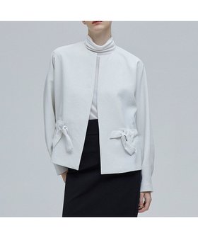 【ベイジ,/BEIGE,】のMARIE / ノーカラージャケット 人気、トレンドファッション・服の通販 founy(ファニー) ファッション Fashion レディースファッション WOMEN アウター Coat Outerwear ジャケット Jackets ノーカラージャケット No Collar Leather Jackets カーディガン Cardigan コンパクト Compact ショート Short シンプル Simple ジャケット Jacket ワイド Wide 人気 Popularity ビジネス 仕事 通勤 Business 夏 Summer 春 Spring S/S・春夏 Ss・Spring/Summer 軽量 Lightweight |ID:prp329100004573128
