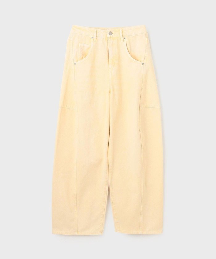 【グレース コンチネンタル/GRACE CONTINENTAL】のエッグラインデニムパンツ インテリア・キッズ・メンズ・レディースファッション・服の通販 founy(ファニー) https://founy.com/ ファッション Fashion レディースファッション Fashion for Women パンツ Pants & Trousers デニムパンツ・ジーンズ・美脚デニム Denim Jeans & Pants おすすめ Recommended / Our Picks イエロー Yellow デニム Denim, Jeans Material トレンド Trend, Trending Now ヴィンテージ Vintage Style 今季 This Season, Current Season 再入荷 Restock / Back in Stock 夏 Summer S/S・春夏 SS, Spring/Summer, Warm Season A/W・秋冬 Autumn/Winter |ID: prp329100004573138 ipo3291000000032710785