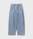 【グレース コンチネンタル/GRACE CONTINENTAL】のエッグラインデニムパンツ ブルー|ID: prp329100004573138 ipo3291000000032710789