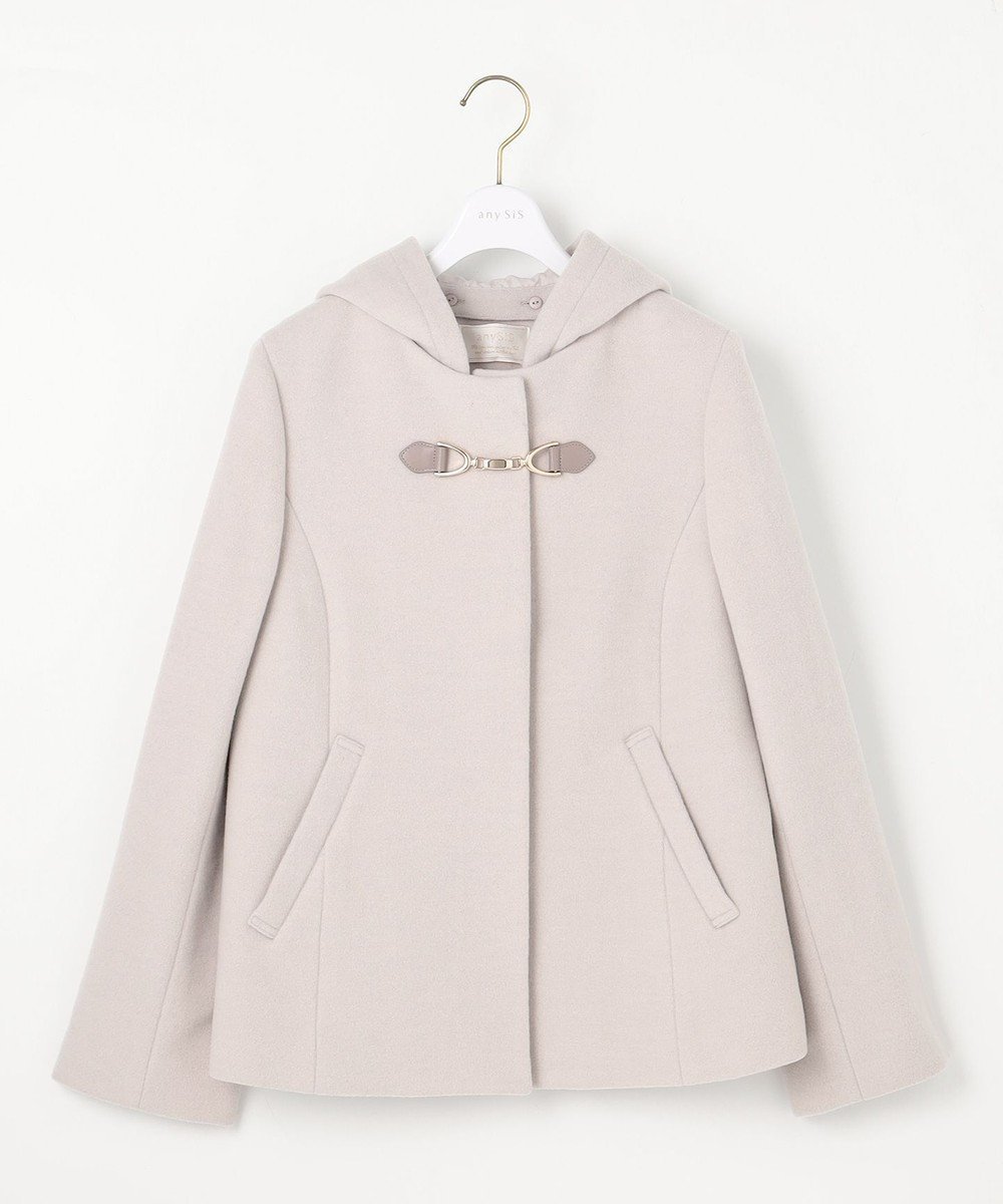 【エニィ スィス/any SiS】の【2WAY】ファインウールモッサ ショートコート インテリア・キッズ・メンズ・レディースファッション・服の通販 founy(ファニー) 　ファッション　Fashion　レディースファッション　Ladies' Fashion Online　アウター　Coat Outerwear　コート　Coats　ジャケット　Jackets　カシミヤ　Cashmere　クラシカル　Classical　ショート　Short　ジャケット　Jacket　ポケット　Pocket　防寒　Cold Protection　A/W・秋冬　Aw・Autumn/Winter・Fw・Fall-Winter　エレガント 上品　Elegant　ビジネス 仕事 通勤　Business　アイボリーベージュ|ID: prp329100004573169 ipo3291000000032491583