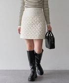 【グリーンパークス/Green Parks】の・swing by ハートキルトミニスカート Ivory|ID: prp329100004573171 ipo3291000000032588308