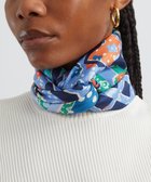 【リバティ/LIBERTY】のチューダー パッチワーク 90x90 シルクスカーフ ネイビー|ID: prp329100004573288 ipo3291000000032723527