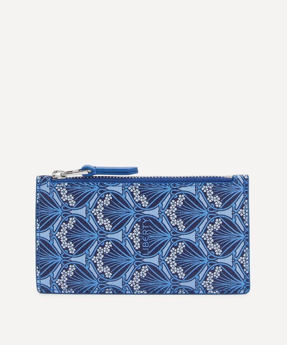 【リバティ/LIBERTY】のアイフィス ブルー ジップド カード ケース 人気、トレンドファッション・服の通販 founy(ファニー) 　ファッション　Fashion　レディースファッション　Fashion for Women　ミニ財布・二つ折り財布　Wallets & Card Cases　イタリア　Italy　コンパクト　Compact, Small Size　コーティング　Coating, Coated Finish　ジップ　Zip, Zipper　プリント　Print, Printed Pattern　モダン　Modern, Contemporary　夏　Summer　財布　Wallet, Purse　 other-1|ID: prp329100004573302 ipo3291000000032723600