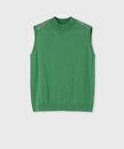 【ポール スミス/Paul Smith】の【洗える】パイピングストライプ ノースリーブ ニット 人気、トレンドファッション・服の通販 founy(ファニー) ファッション Fashion レディースファッション Fashion for Women トップス・カットソー Cut & Sew Tops ニット Knit Tops & Sweaters キャミソール&ノースリーブ Camisoles & Sleeveless Tops おすすめ Recommended / Our Picks アンサンブル Ensemble Set カーディガン Cardigan, Knitwear セーター Sweater, Knitwear ノースリーブ Sleeveless, No-Sleeve ハイネック High Neck, Mock Neck パイピング Piping, Trim Design エレガント 上品 Elegant 夏 Summer S/S・春夏 SS, Spring/Summer, Warm Season 洗える Machine Washable A/W・秋冬 Autumn/Winter thumbnail グリーン|ID: prp329100004573319 ipo3291000000032723686