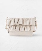 【トッカ/TOCCA】の【美人百花掲載】FRILL POCHETTE ポシェット アイボリー系|ID: prp329100004573355 ipo3291000000033849047