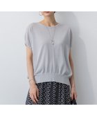 【23区/NIJYUSANKU】の【洗える】クリスピーシアールレックス ギャザースリーブ ラメ ニット 人気、トレンドファッション・服の通販 founy(ファニー) ファッション Fashion レディースファッション Fashion for Women トップス・カットソー Cut & Sew Tops ニット Knit Tops & Sweaters インナー Innerwear 春 Spring 洗える Machine Washable ギャザー Gathered, Ruffled シアー Sheer, See-Through シルバー Silver, Metallic Silver ジャケット Jacket, Outerwear スリーブ Sleeve, Long Sleeve / Short Sleeve セーター Sweater, Knitwear S/S・春夏 SS, Spring/Summer, Warm Season 夏 Summer エレガント 上品 Elegant 2025年 2025 2025春夏・S/S Spring/Summer 2025 SS25 thumbnail シルバー系|ID: prp329100004573357 ipo3291000000032367093