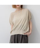 【23区/NIJYUSANKU】の【洗える】クリスピーシアールレックス ギャザースリーブ ラメ ニット 人気、トレンドファッション・服の通販 founy(ファニー) ファッション Fashion レディースファッション Fashion for Women トップス・カットソー Cut & Sew Tops ニット Knit Tops & Sweaters インナー Innerwear 春 Spring 洗える Machine Washable ギャザー Gathered, Ruffled シアー Sheer, See-Through シルバー Silver, Metallic Silver ジャケット Jacket, Outerwear スリーブ Sleeve, Long Sleeve / Short Sleeve セーター Sweater, Knitwear S/S・春夏 SS, Spring/Summer, Warm Season 夏 Summer エレガント 上品 Elegant 2025年 2025 2025春夏・S/S Spring/Summer 2025 SS25 thumbnail ゴールド系|ID: prp329100004573357 ipo3291000000036176884