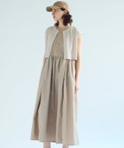 【23区/NIJYUSANKU】の【先行予約/洗える】ニットレイヤード ワンピース ベージュ系|ID: prp329100004573367 ipo3291000000032367133