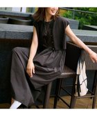 【23区/NIJYUSANKU】の【Oggi8月号掲載/洗える】ニットレイヤード ワンピース ダークブラウン系|ID: prp329100004573367 ipo3291000000035386121