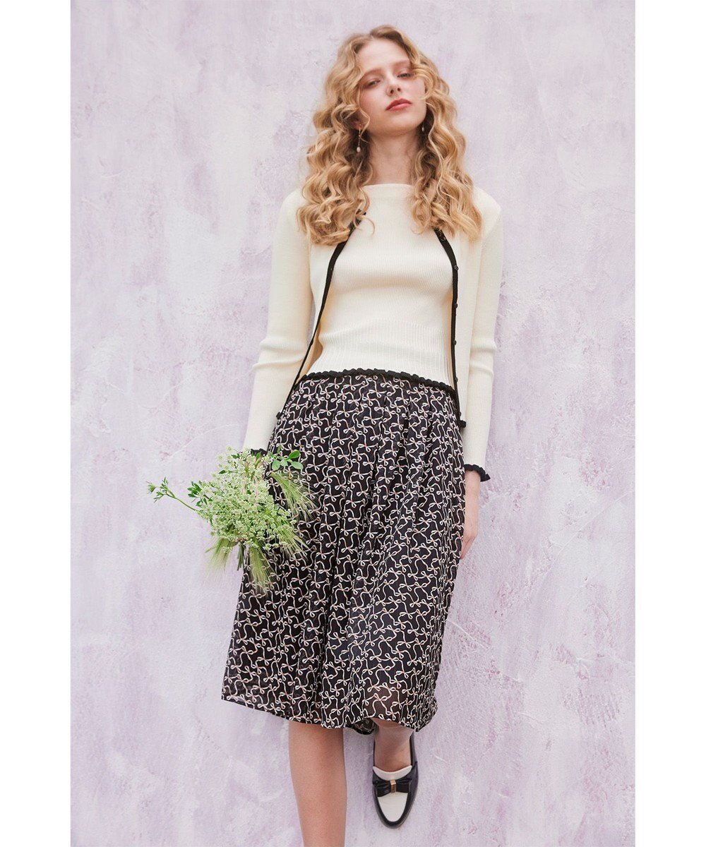 【トッカ/TOCCA】の【洗える・消臭】RIBBON AND RIBBON スカート 人気、トレンドファッション・服の通販 founy(ファニー) 　ファッション　Fashion　レディースファッション　Fashion for Women　スカート　Skirts　夏　Summer　S/S・春夏　SS, Spring/Summer, Warm Season　洗える　Machine Washable　A/W・秋冬　Autumn/Winter　 other-1|ID: prp329100004573369 ipo3291000000033175883