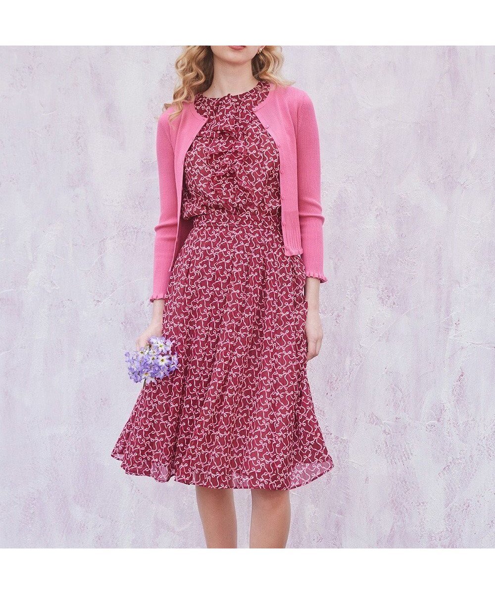 【トッカ/TOCCA】の【洗える・消臭】RIBBON AND RIBBON スカート インテリア・キッズ・メンズ・レディースファッション・服の通販 founy(ファニー) 　ファッション　Fashion　レディースファッション　Fashion for Women　スカート　Skirts　夏　Summer　S/S・春夏　SS, Spring/Summer, Warm Season　洗える　Machine Washable　A/W・秋冬　Autumn/Winter　ワイン系5|ID: prp329100004573369 ipo3291000000033175886